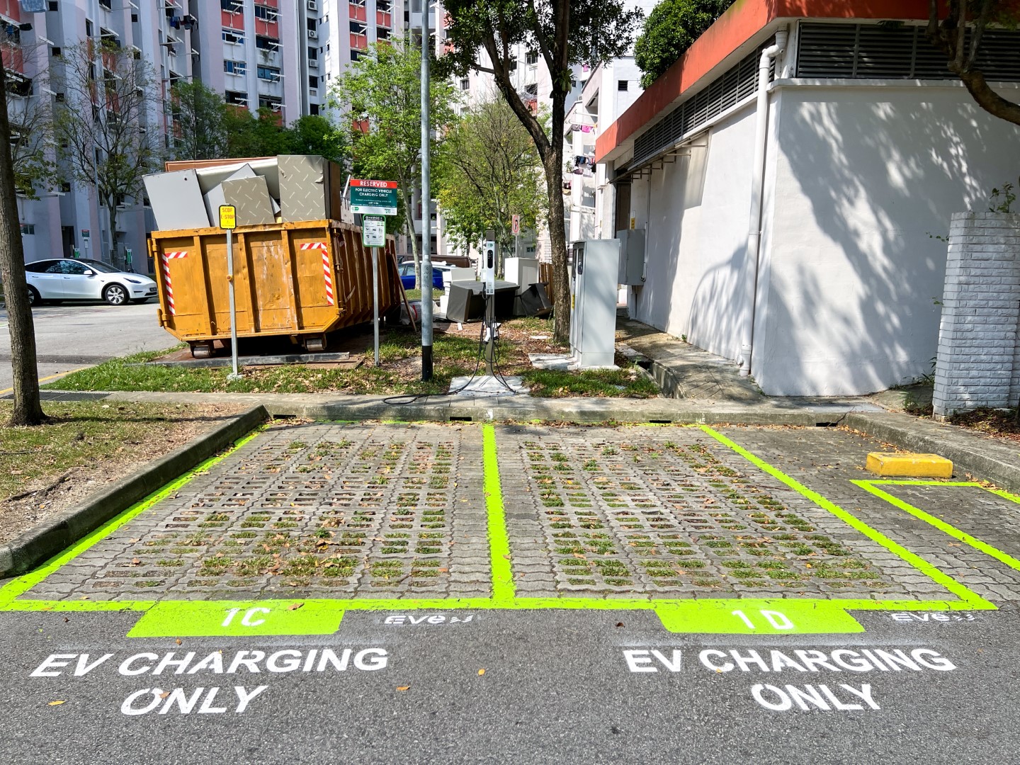 EV Charging Point @ J1 car park's Banner Image