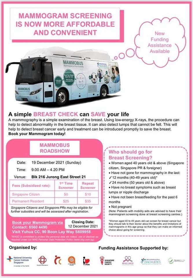 Mammogram Screening Roadshow's Banner Image