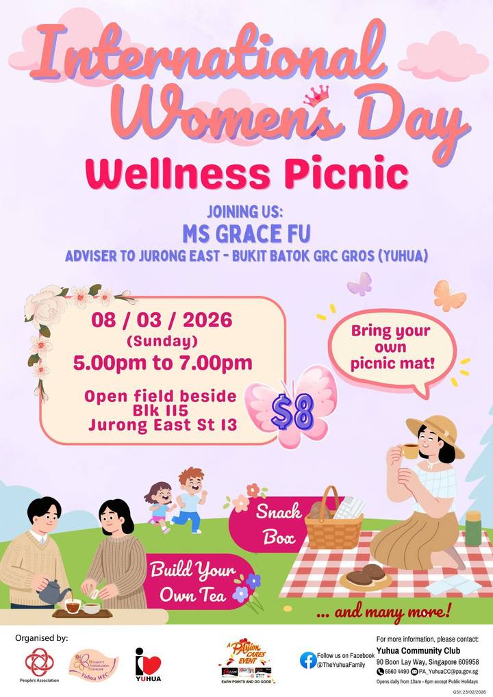 Yuhua International Women Day 2026 - Wellness Picnic