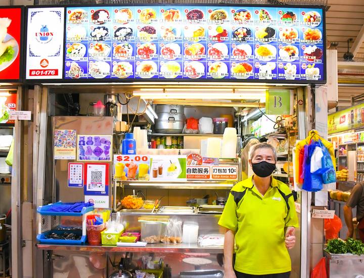 176 Dessert stall 甜品